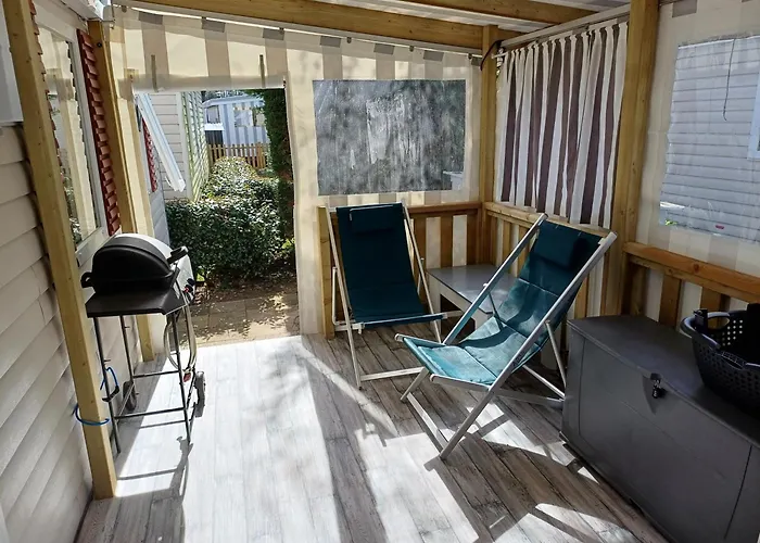 Mobil-Home A Louer Dans Un Camping **** Proche De La Mer Et Foret